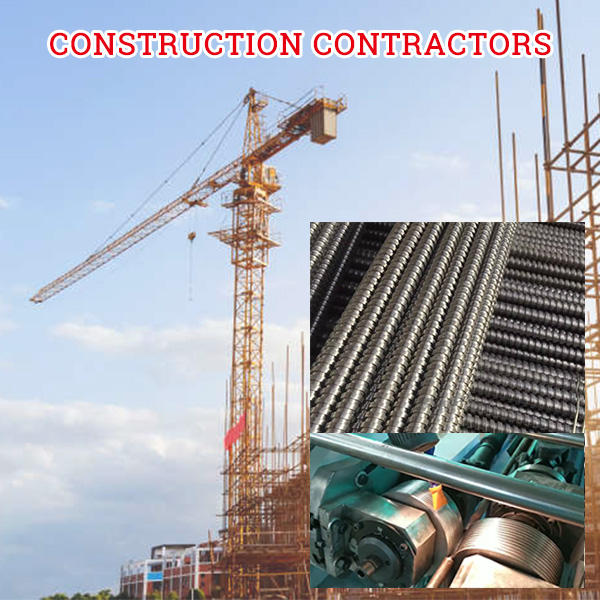 Подрядчики по машинной резьбе Roll-Construction Contractors