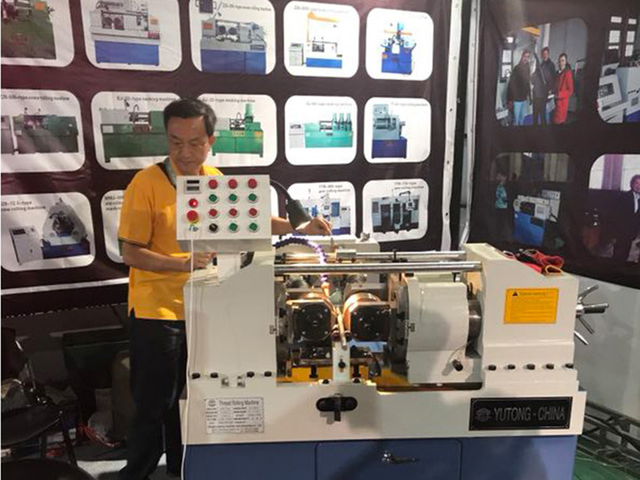 17 Резьбонакатный станок YTMTOOLS принял участие в Китайской выставке крепежных изделий